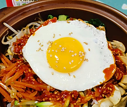 #暖冬酱在手，嗨吃部队锅#石锅拌饭的做法