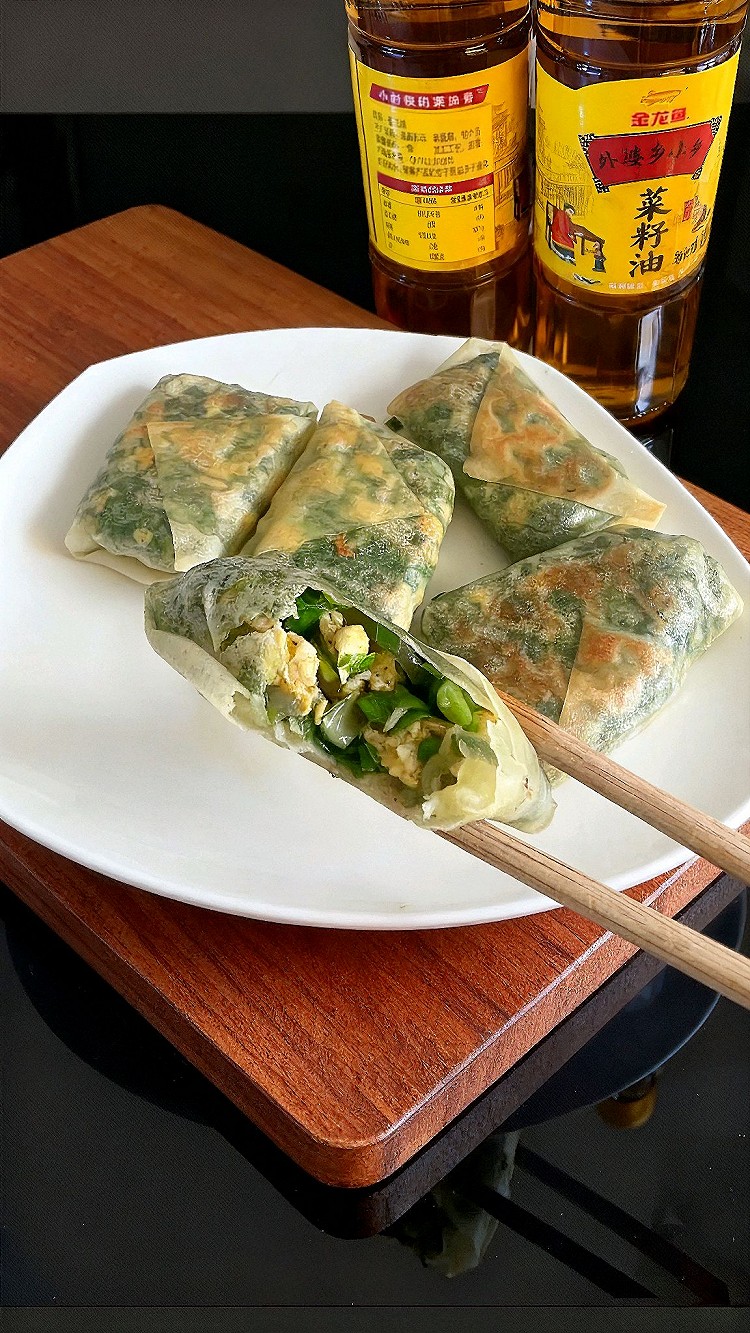 快过煮面韭菜盒的做法