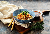 麻辣鸡丝#盛年锦食.忆年味#的做法