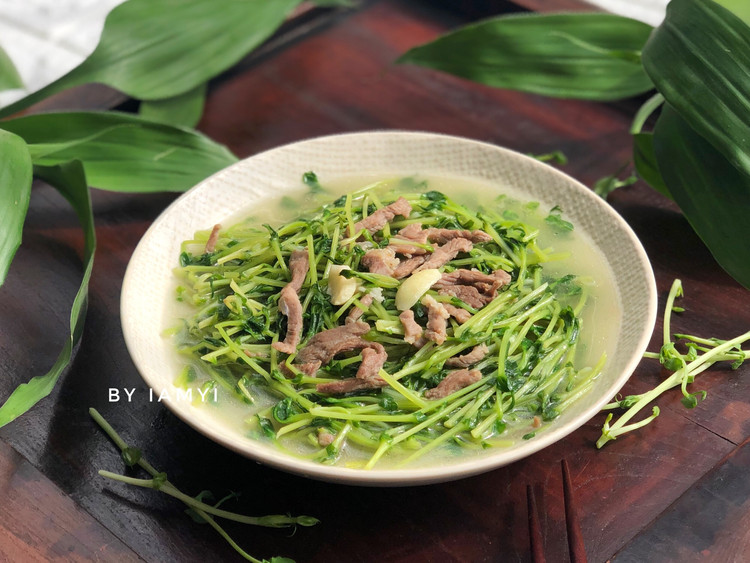 上汤豆苗的做法
