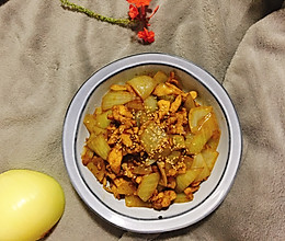 孜然葱爆肉的做法