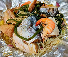 空气炸锅家庭版烤鱼的做法