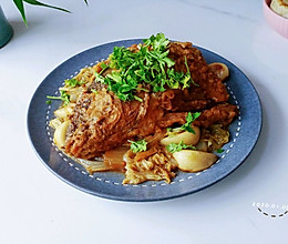 蒜辣酱香白菜鱼的做法