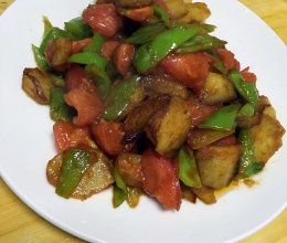 尖椒土豆西红柿的做法