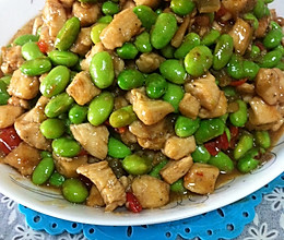 剁椒毛豆鸡丁的做法