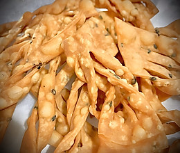 与小朋友一起制作的美食：炸麻叶的做法