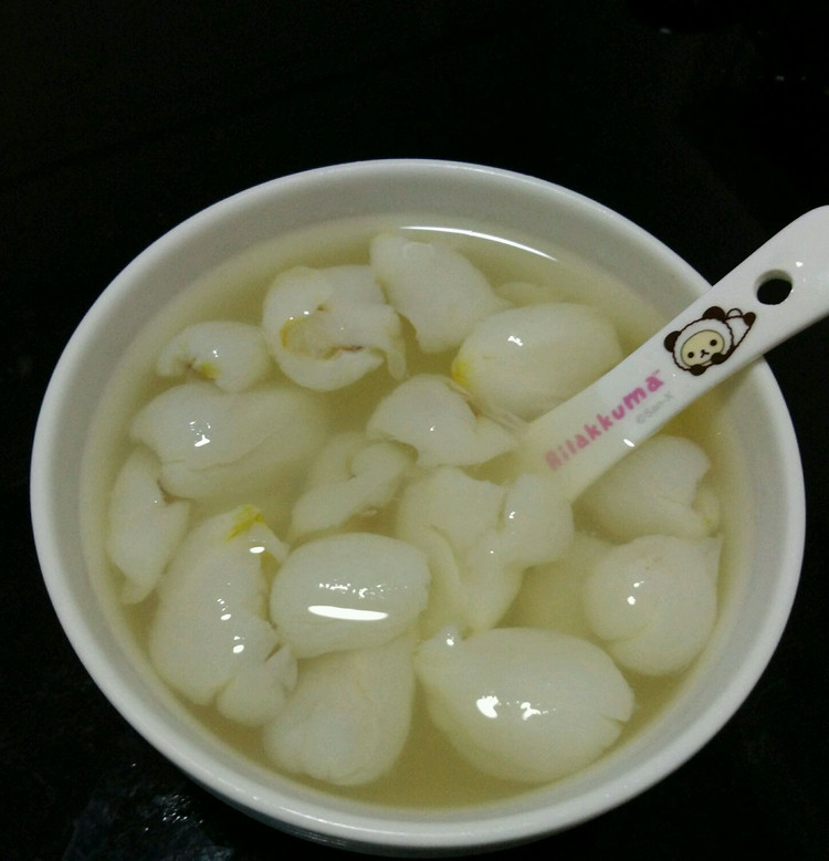 荔枝罐头的做法