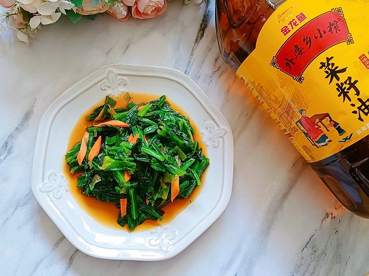 蚝油油麦菜的做法