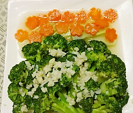 蒜泥西兰花的做法