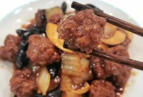 蛋白烧肉丸的做法