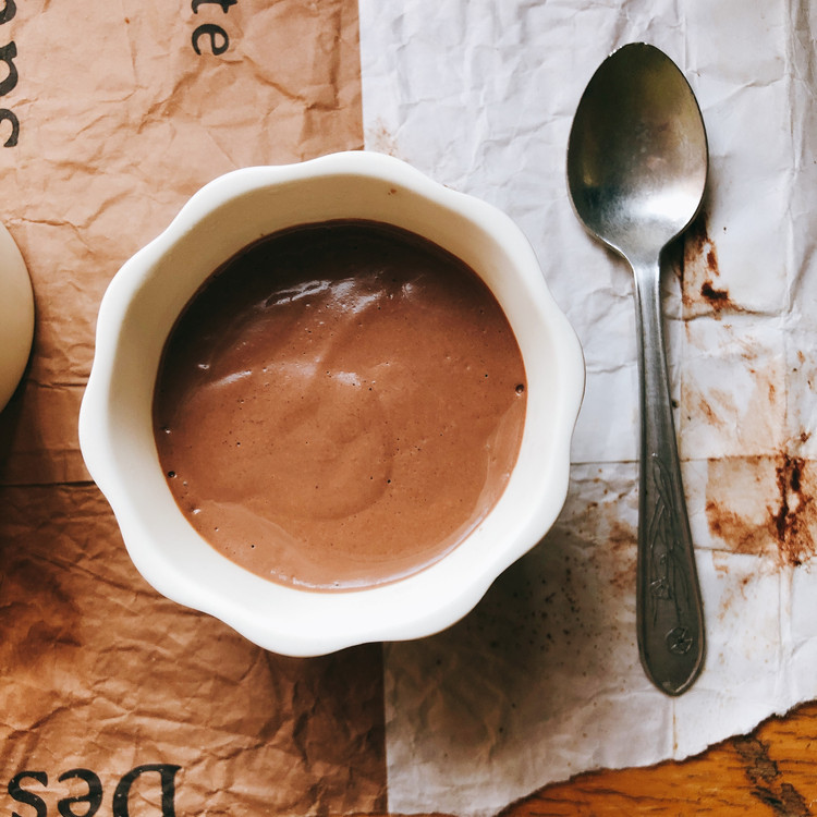 『不能再简单了』健康香醇的巧克力豆腐慕斯的做法