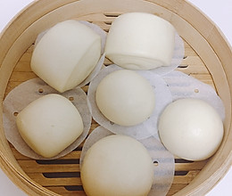 Q弹水润牛奶馒头的做法