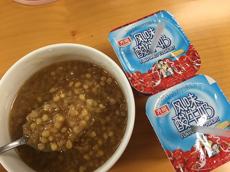 粳米小麦粥…的做法