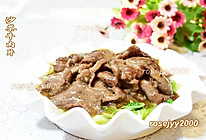 沙茶牛肉片的做法