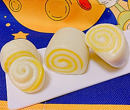 红薯双色刀切馒头的做法