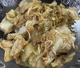 醋溜包菜的做法