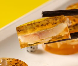 松露金银黄鱼冻的做法