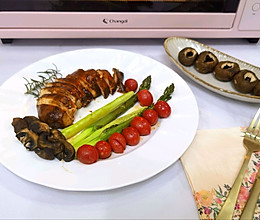 #我的女神“饭”儿#减脂美食,烤鸡胸肉的做法