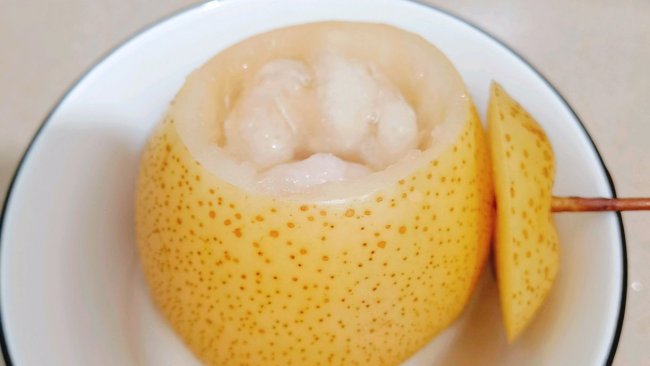冰糖雪梨的做法