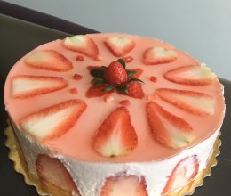 草莓慕斯蛋糕的做法