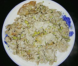 椿芽炒鹅蛋的做法