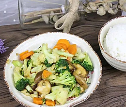 香菇双花的做法