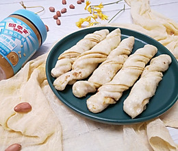 #四季宝蓝小罐#花生酱花卷的做法