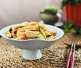 简单的凉拌腐竹 纯净素食的做法