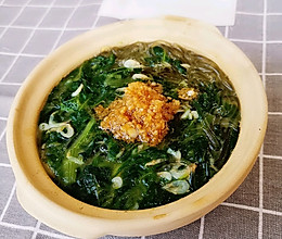 鲜汤小白菜的做法