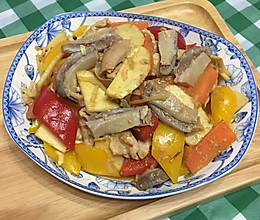 炒肚片的做法