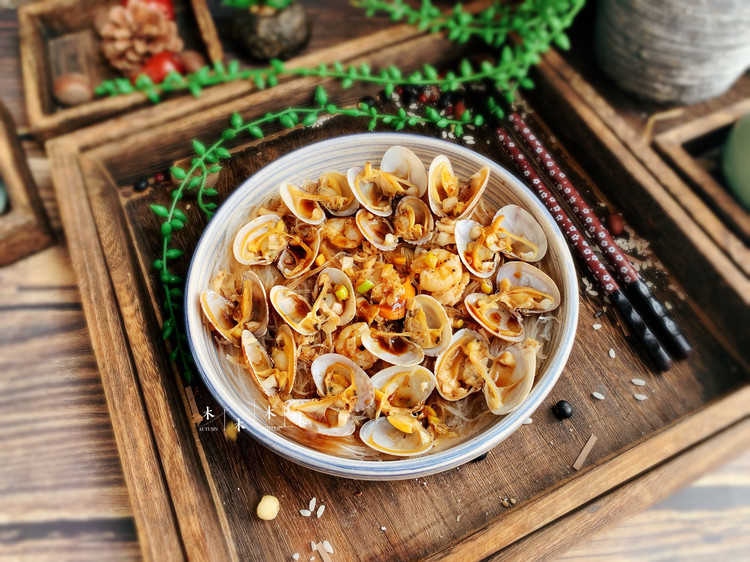 海鲜蒸粉丝的做法