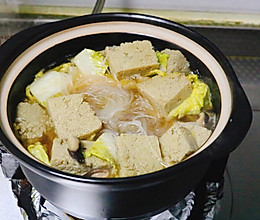 砂锅白菜冻豆腐的做法