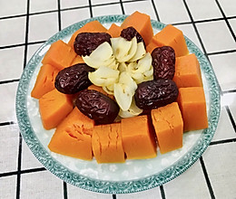 百合红枣蒸南瓜～不一样的味道的做法