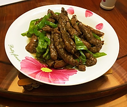 青椒牛柳的做法