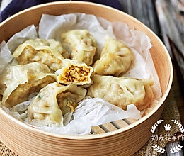 #晒出你的团圆大餐#牛肉大蒸饺的做法