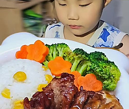 照烧鸡腿饭的做法