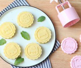 奶香绿豆糕的做法