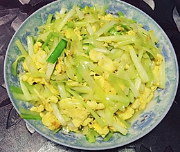 韭黄炒蛋的做法