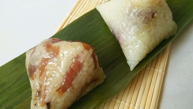 腊肉香菇粽#粽享新意#的做法