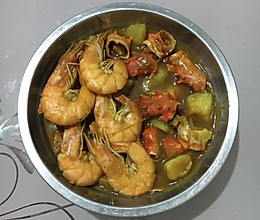 咖喱帝王蟹的做法