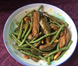 茄子炒豇豆的做法