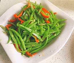 清炒刀豆的做法