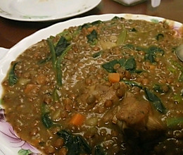 小扁豆，兵豆!西班牙式Lentejas (儿童成人补铁）的做法