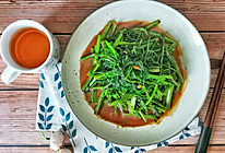 #夏日消暑，非它莫属#一周两次吃不腻-腐乳空心菜的做法