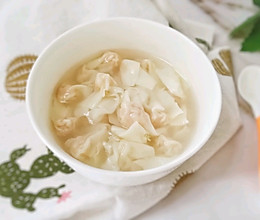 10M+迷你鲜虾猪肉馄饨：宝宝辅食营养食谱菜谱的做法