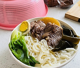 清汤牛肉面的做法