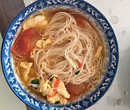 鸡蛋番茄面的做法