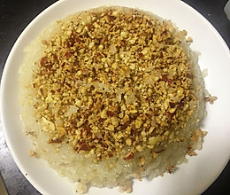 炒糯米饭的做法
