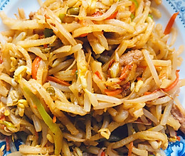 炒饼的做法