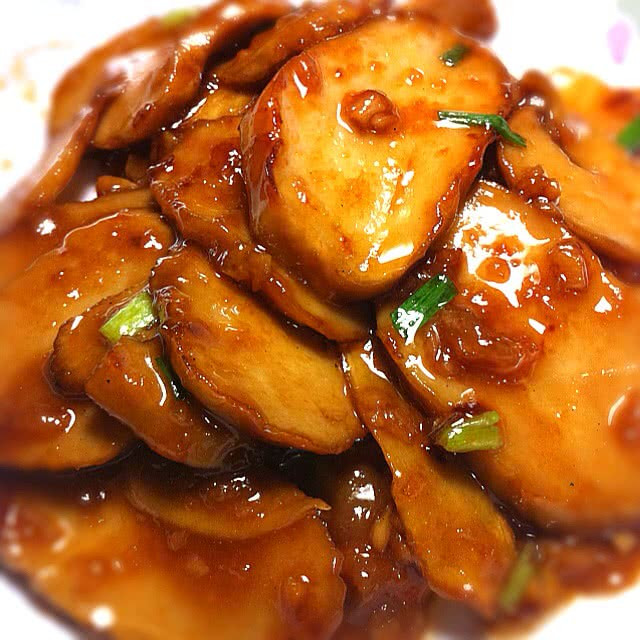 三杯鸡腿菇的做法